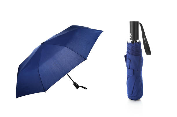 Foldable Blue Umbrella